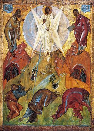 Icône de la Transfiguration (Cliquer sur l'image pour l'agrandir. Source : Wikipédia)