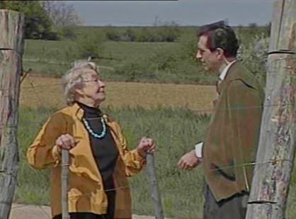 Gitta Mallasz et Michel Cazenave en 1992